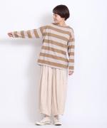 トロワ天竺 ワイドボーダー　バスクT